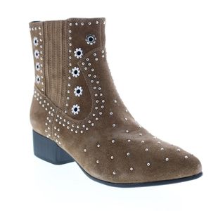 Geox oil suede booties women 9.5